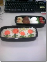 お花のお弁当