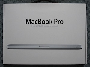 MacBook Proのパッケージ