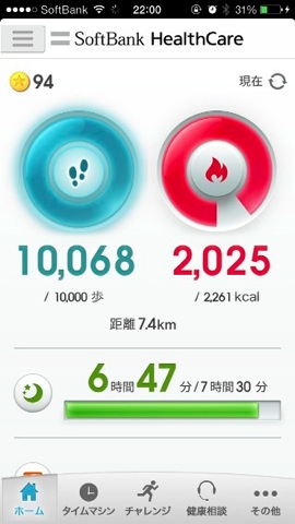 fitbit flexの値