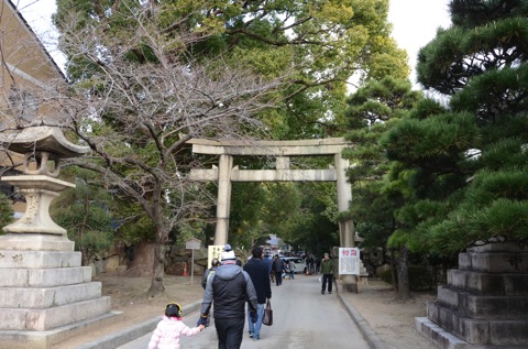 南門の鳥居